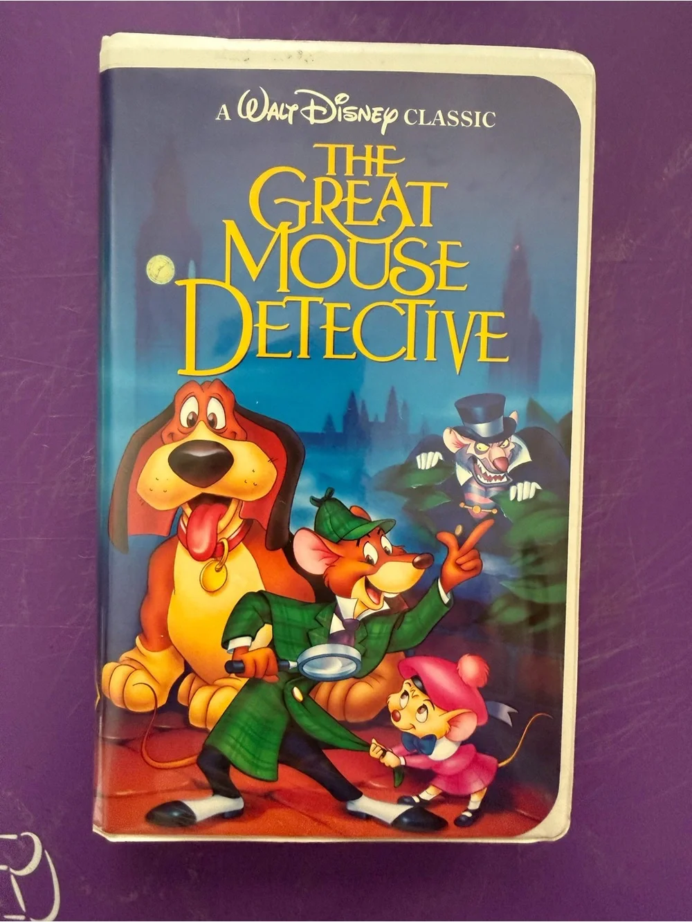 Vintage Disney The Great Mouse Detective VHS Pin Board – Handmade Please Rewind